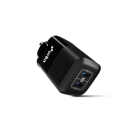 URBN 40W 20W 20W Dual Port USB C Type C Wall Charger Fast Charging GaN Adapter for iPhone 15 15 Pro 15 Pro Max 14 13 12 11 Galaxy S21 Ultra iPad AirPods More Black 