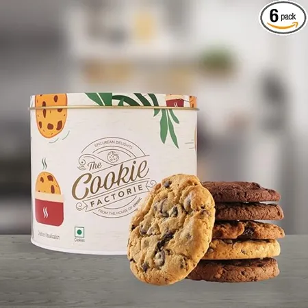 Unibic Foods The Cookie Factorie Indulgence Chocolate Assorted Cookies Premium Signature Cookies Corporate Gifts Fruits Nut Choco Chip Choco Brownie Choco Nut 300g