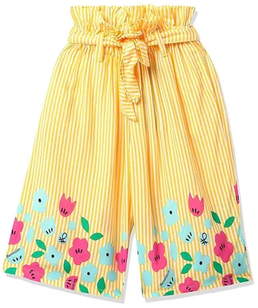 United Colors of Benetton Baby Girl s Boyfriend Regular Casual Pants