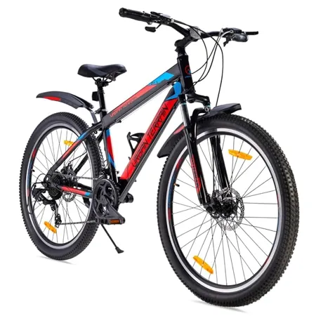 Urban Terrain UT2000 27 5T Red Steel Mountain Cycle with 21 Shimano Gear and PAN India Free Installation Services Cycling Event Diet Plan Ride Tracking App by cultsport 16 Inch Frame Unisex 