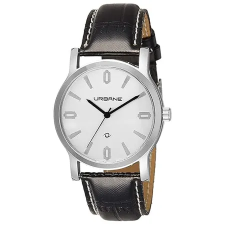 Urbane Analog Silver Dial Men s Watch U 40690LAGI