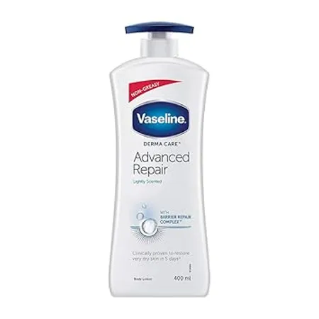 Vaseline Derma Care Advanced Repair Body Lotion For Sensitive Dry Skin Non Greasy Long Lasting Moisturisation 400 ml