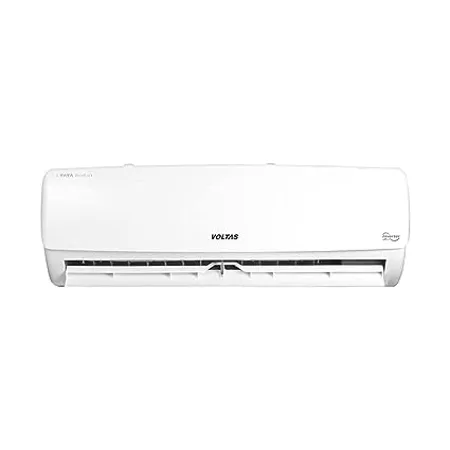 Voltas 1 Ton 3 Star Inverter Split AC Copper 4 in 1 Adjustable Mode Anti dust Filter 2023 Model 123V Vectra Elegant White 