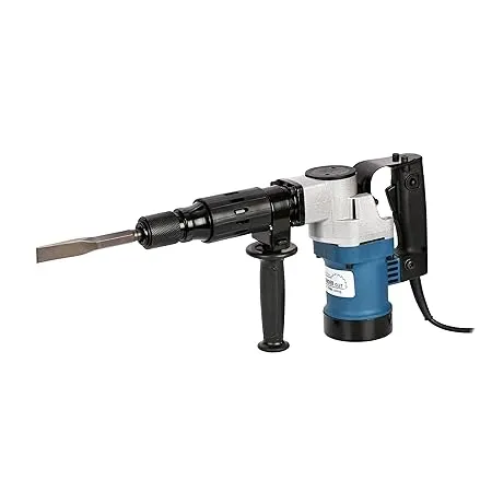 WONDERCUT WC DH 0810 Heavy Duty Demolition Hammer Concrete Breaker 5KG 1200 Watts 3600 BPM Hammering Machine With 2 Hex Chisels Blue Black