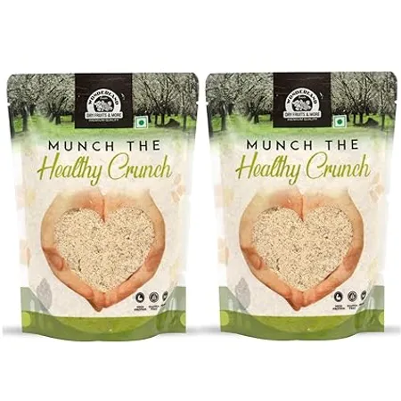 WONDERLAND FOODS Almond Flour Unblanched 1kg 500g X 2 Low carb Gluten Free