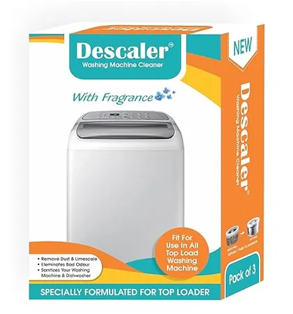 Wazdorf Washing Machine Cleaner Descaling Powder for Washing Machine Remove Odors and Buildup Descaler for Washing Machine Top Load Washing Machine Drum Cleaner Tub Cleaner 300 Gram 