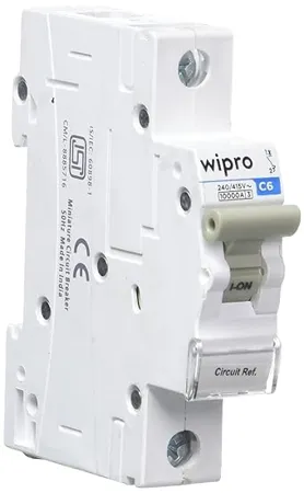 Wipro MCB 6A SPC Pack of 2