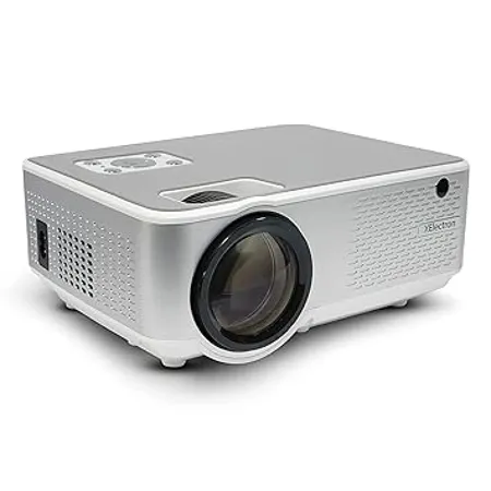 XElectron C9 Pro 1080p Native Resolution Full HD 4K Support Projector 200 508 cm Display 4200 Lumen 450 ANSI 5W Inbuilt Speaker HDMI VGA AV USB Audio Out Connectivity C9 Silver 