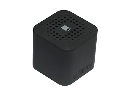 iBall Musi Cube X1 3W Wireless Bluetooth Portable Speaker Supporting Bluetooth v5 0 Call Function Built in Rechargeable Battery USB Micro SD Card Slot Red