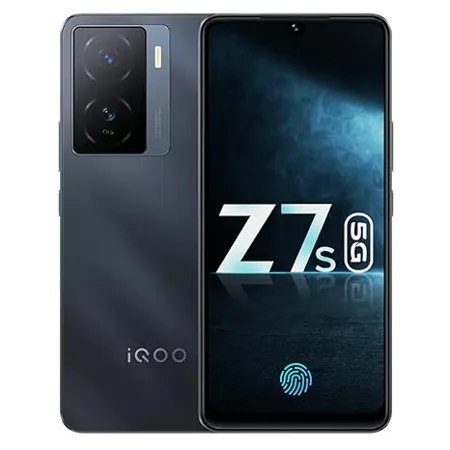 iQOO Z7s 5G by vivo Pacific Night 8GB RAM 128GB Storage Ultra Bright AMOLED Display Snapdragon 695 5G 6nm Processor 64 MP OIS Ultra Stable Camera 44WFlashCharge