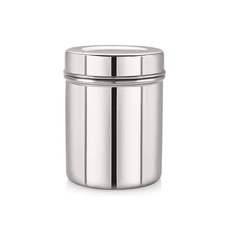 neelam SSDD102P Stainless Steel Deep Dabba 1000ml 1 Piece Silver