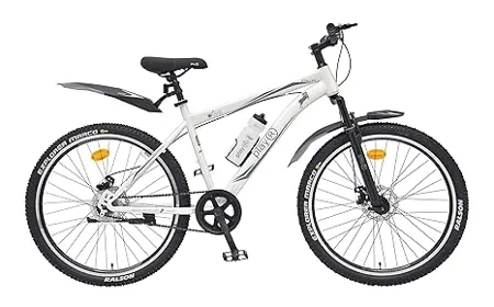playR Stallion 27 5 Inch Single Speed Front Wheel Shock Abs Front and Rear Disc Brake Stallion White