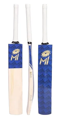 playR X Mumbai Indians Extreme Tennis Popular Willow Bat Cricket Size Full 