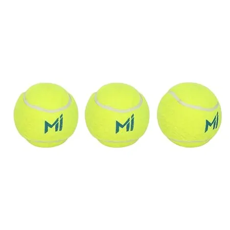 playR X Mumbai Indians Turf Ball Pack of 3 Yellow