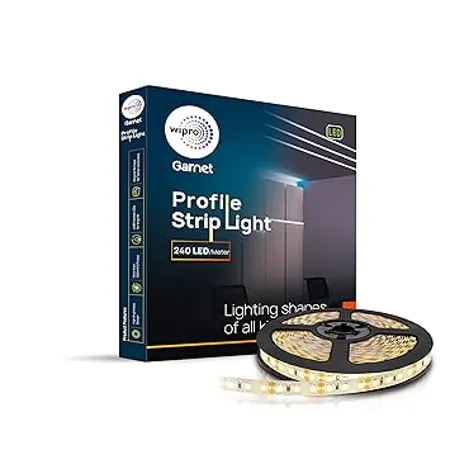 wipro 80w Profile Strip with 240 LED Mtr Warmwhite Pack of 1 