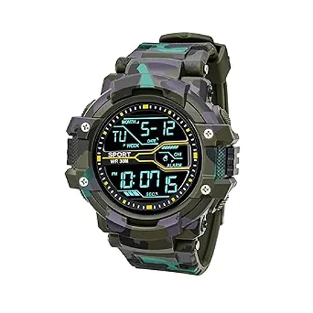 ASGARD Multi Functional Sports Digital Dial Men s Watch