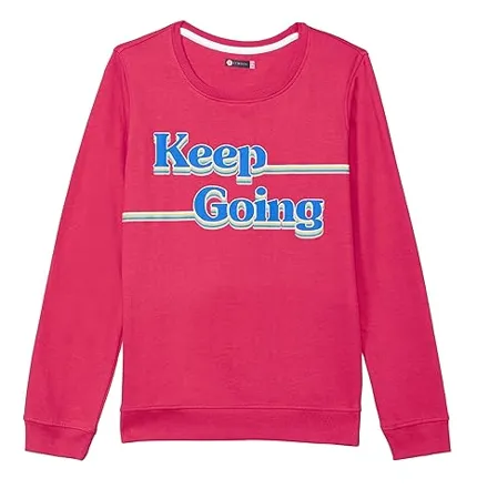 Amazon Brand Symbol Girls Lightweight Sweatshirt