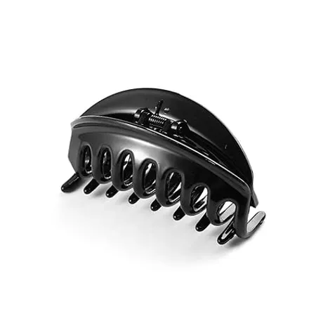 BIRDWARE Big size Imported Rubber Material Butterfly Hair Clips For Women hair clutchers hair claw girl Black Pc of 1 