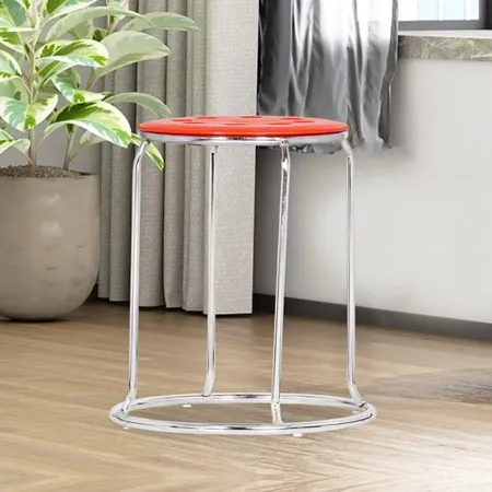 Da URBAN DISC Multi Purpose Stack Stool Red 1 pc 
