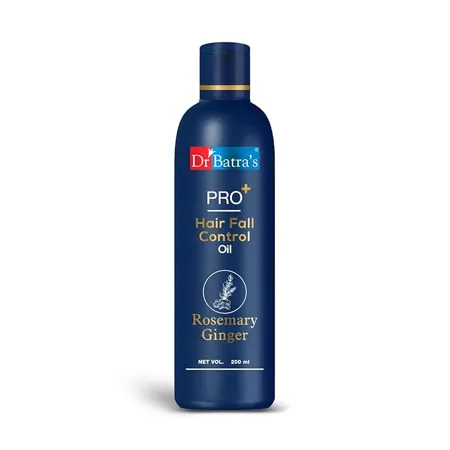 Dr Batra s Pro Hair Fall Control Oil Scalp nourishment Enriched with Ginsend Rosemary extracts Healthy hair Suitable for all Best for Men Women 200ml 