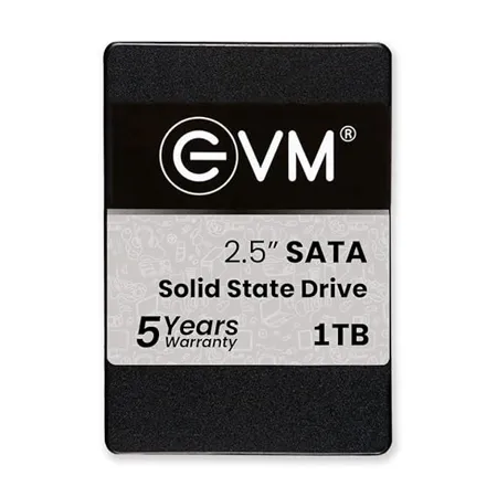 EVM 1TB SSD 2 5 Inch SATA Solid State Drive Faster Boot Up and Load Times with Read Speeds up to 550MB s Write Speeds up to 500MB s High Performance Storage with 5 Year Warranty EVM25 1TB 