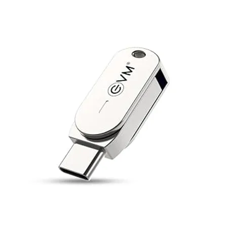 EVM 32 GB Nano Type C OTG USB 3 1 Gen 1 Ultra Fast Access 100 MB s Read Speed 30 MB s Write Speed Shockproof Metal Casing Universal Compatibility 10 Years Warranty EEOT 32GB 