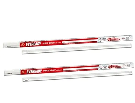 Eveready 20W LED White Batten Light Pack of 2 8901691018065 