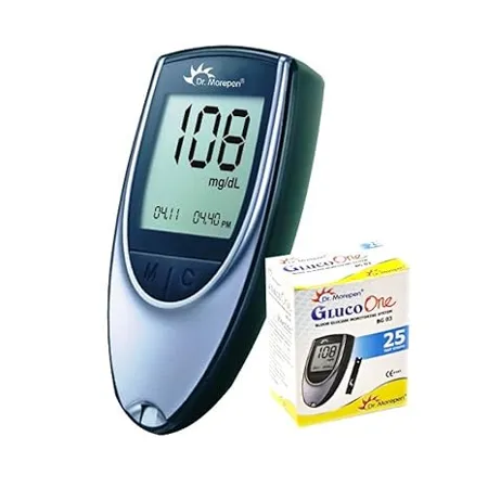 GLUCO ONE BG 03 GLUCO METER STRIPS 25 S MOREPEN 