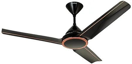 Havells Trinity 1200mm 1 Star Energy Saving Ceiling Fan Mettalic Black LT Copper Pack of 1 