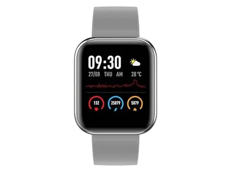 Helix Metalfit Digital Grey Dial Unisex Adult Watch TW0HXW301T