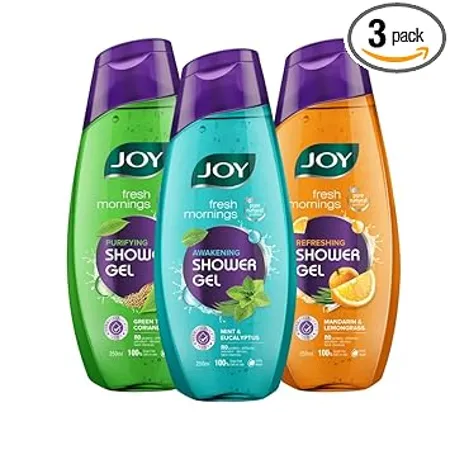 Joy Purifying Awakening Refreshing Shower Gel Pack of 3X250ml
