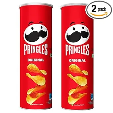 Kellogg s Pringles Original 107 g Pack of 2 