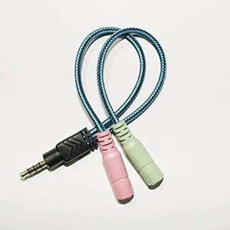 Kotion Each 3 5mm Stereo Jack Splitter Y Adapter 1 male 2 Female