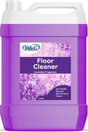 M N C HOMECARE Disinfectant Surface Floor Cleaner Liquid Lavender 5 Liters MAKES 8 Liters