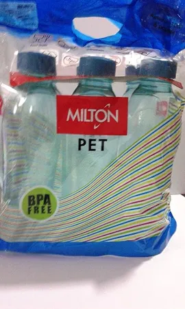 Milton Water Bottle Oscar 1 Liter 6 Piece Color May Vary Plastic 