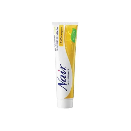 Nair Lemon Cream 110 GM At Home Hair Removal Dermatologist Tested 100 Safe And Effective