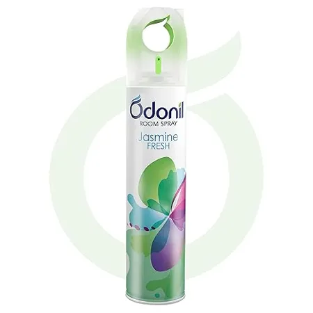 Odonil Room Air Freshner Spray Jasmine Fresh 220 ml Nature Inspired Fragrance for Home Office Long Lasting Fragrance