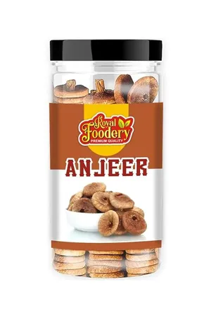 Royal Foodery Afghani Anjeer Figs Afghanistan Dry Anjir Dried Figs Dry Fruits Increases Immunity Purify the Blood 1Kg