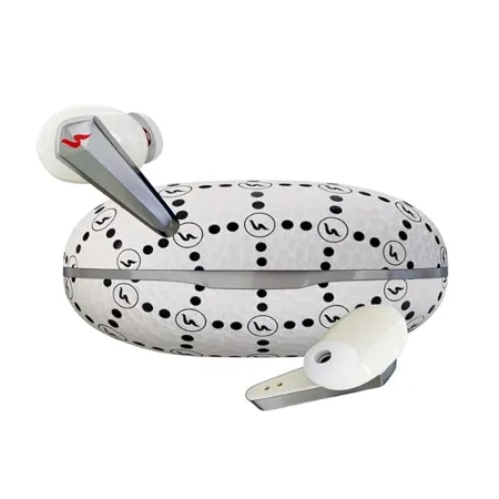 UBON BT 345 Truly Wireless Earbuds inbuild Noise Cancelling Microphones Playback Up to 24 hr Type C Port 200mAh Case 30mAh 2 Earbuds Backup Freuency 20Hz 20KHz Touch Control Answer End Calls