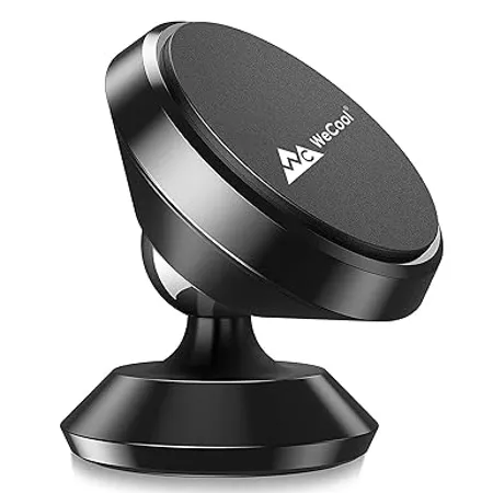 WeCool C4 Magnetic Mobile Holder for Car Strong Magnetic Adsorption 4 Strong Magnets Anti Shake Design Car Mobile Holder Compatible with All Smartphones for Dashboard