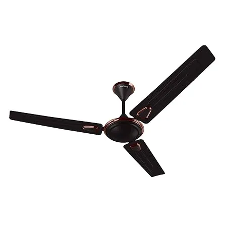 anchor by panasonic Raveno Star High Speed Ceiling Fan 1 Star Rated 1200mm 48 Inch Ceiling Fan for Home Office 2 Yrs Warranty Smoke Brown Briken 