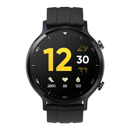 realme Smart Watch S with 3 30 cm 1 3 TFT LCD Touchscreen 15 Days Battery Life SpO2 Heart Rate Monitoring IP68 Water Resistance Black
