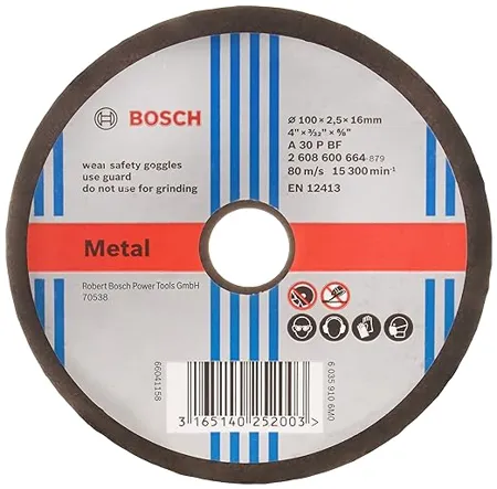 Bosch 2608600664 Cutting Discs 100mm Pack of 25 
