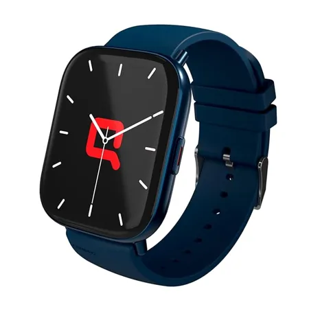 Compaq Q Watch Balance Series with 1 69 HD Display Instant Messaging Notification Blood Pressure Monitoring Heart Rate Monitoring Sleep Monitoring Smartwatch Blue 