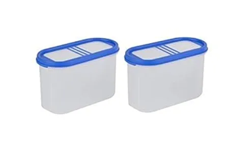 Cutting EDGE Plastic Container 1200ml 2 Pieces Blue