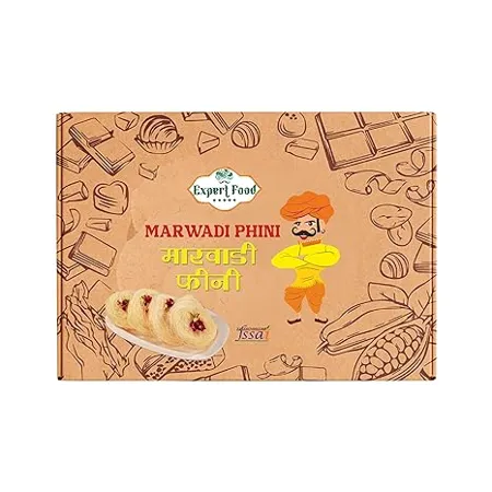 Expert Foods Rajasthani Phinni I Jodhpur Sweet Kesar Finni I Doodh Fini Indian Sweets Without Sugar 900 g 