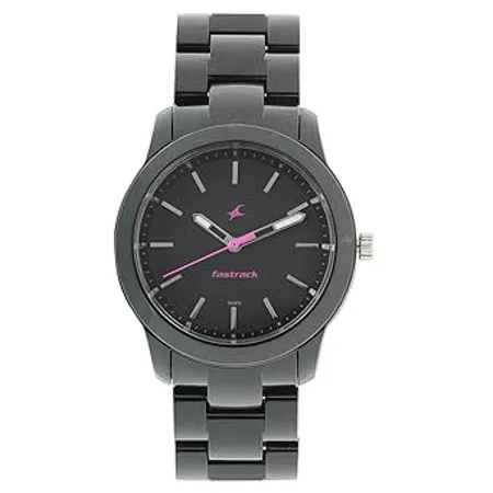 Fastrack Trendies Analog Black Dial Women s Watch NL68006PP01 NP68006PP01