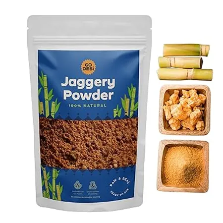 GO DESi Jaggery Powder 500g Gur Gud Pure and Natural