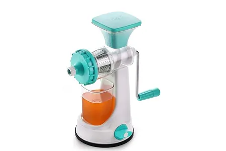 Ganesh Fruit Vegetable Steel Handle Juicer Blue