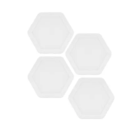 Philips Hexastyle 12W Downlighter Warm White Pack of 4 Cutout 6 inch Panel Light for False Ceiling Rs 20 Coupon Inside The Packaging